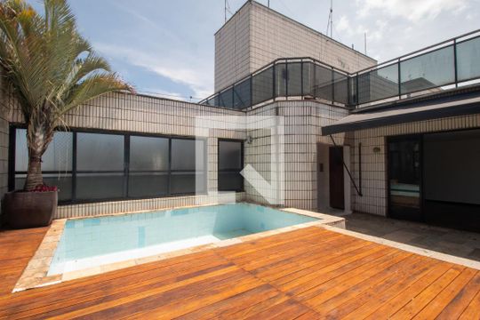 Varanda de apartamento para alugar com 4 quartos, 396m² em Brooklin, São Paulo