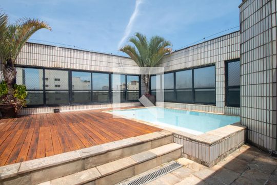 Varanda de apartamento para alugar com 4 quartos, 396m² em Brooklin, São Paulo
