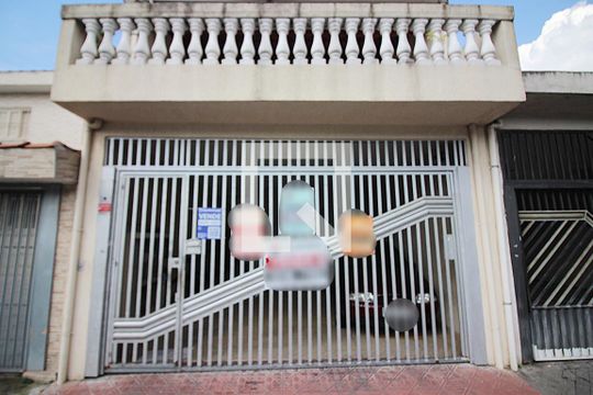 Fachada de casa à venda com 3 quartos, 100m² em Vila Vivaldi, São Bernardo do Campo