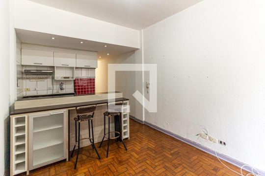 Studio de kitnet/studio à venda com 1 quarto, 40m² em República, São Paulo