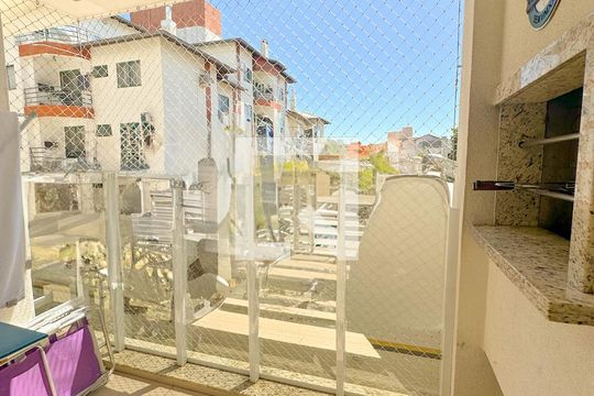Varanda da Sala de apartamento para alugar com 2 quartos, 85m² em Canasvieiras, Florianópolis