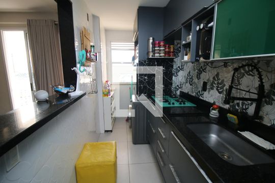 Cozinha de apartamento à venda com 3 quartos, 121m² em Vicente de Carvalho, Rio de Janeiro