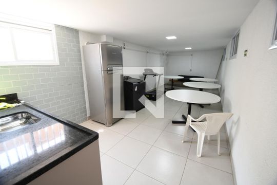 Área comum - Salão de festas de apartamento para alugar com 2 quartos, 55m² em Vila Industrial (campinas), Campinas