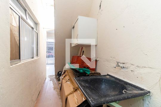 Área de Serviço de casa para alugar com 2 quartos, 100m² em Jardim Sao Carlos (zona Leste), São Paulo