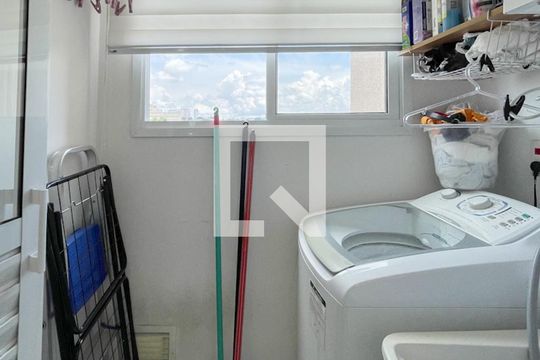 Área de Serviço de apartamento à venda com 2 quartos, 51m² em Paulicéia, São Bernardo do Campo