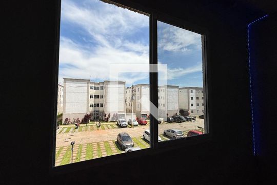 Vista da Sala de apartamento para alugar com 2 quartos, 47m² em Parque Santa Rosa, Suzano
