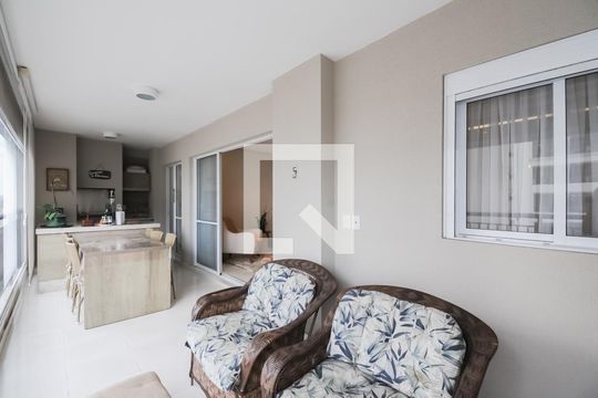 Varanda gourmet de apartamento à venda com 3 quartos, 147m² em Centro, São Bernardo do Campo