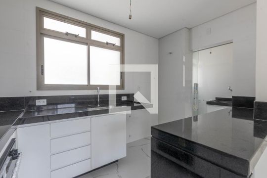 Cozinha de apartamento à venda com 2 quartos, 66m² em Santo Agostinho, Belo Horizonte