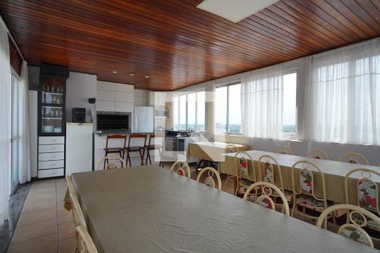 Área comum - Salão de Festas de apartamento à venda com 3 quartos, 141m² em São Geraldo, Porto Alegre