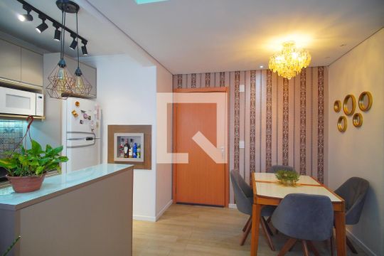 Sala de apartamento à venda com 2 quartos, 55m² em São Jorge, Novo Hamburgo