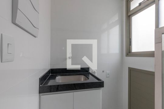 Área de Serviço de apartamento à venda com 2 quartos, 66m² em Santo Agostinho, Belo Horizonte