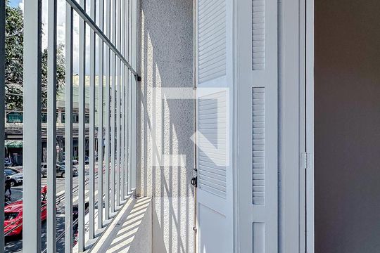 Varanda do Quarto  de apartamento para alugar com 1 quarto, 70m² em Brás, São Paulo