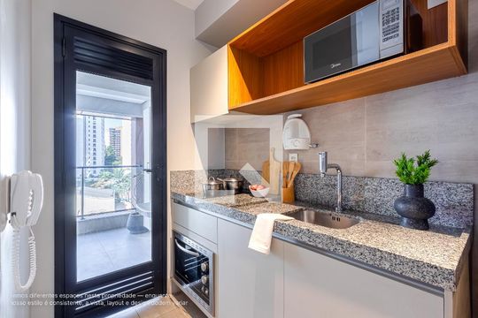 Apartamento para alugar com 1 quarto, 47m² em Vila Nova Conceição, São Paulo