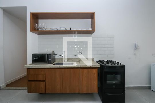 Cozinha de apartamento à venda com 3 quartos, 138m² em Jardim Paulista, São Paulo