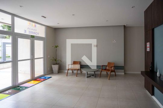 Hall social de apartamento à venda com 2 quartos, 65m² em Centro, Diadema