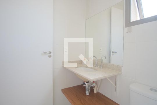 Banheiro de kitnet/studio à venda com 1 quarto, 29m² em Vila Matilde, São Paulo