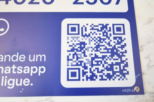 Placa QR Code de apartamento à venda com 2 quartos, 88m² em Jardim Alto da Barra, Campinas