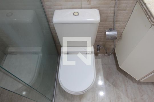 Banheiro Social de apartamento para alugar com 2 quartos, 68m² em Santa Amelia, Belo Horizonte