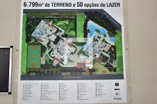 Área comum de apartamento à venda com 2 quartos, 93m² em Vila Campo Grande, São Paulo