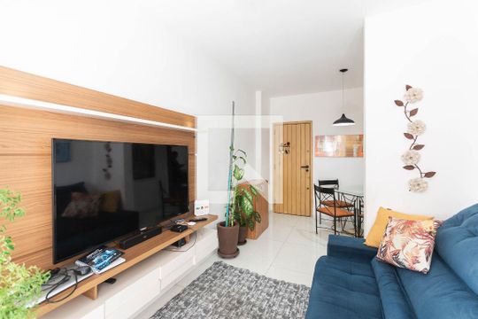 Sala de apartamento para alugar com 2 quartos, 75m² em Rio Comprido, Rio de Janeiro