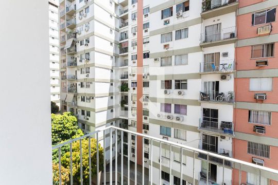 Varanda da Sala de apartamento para alugar com 2 quartos, 75m² em Rio Comprido, Rio de Janeiro