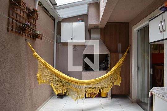 Área de Serviço de casa de condomínio à venda com 3 quartos, 110m² em Santa Cândida, Curitiba