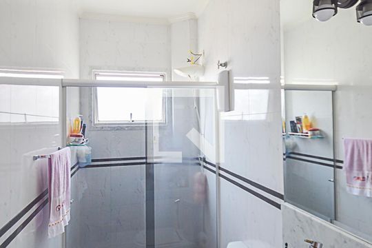 Banheiro de apartamento à venda com 2 quartos, 55m² em Assunção, São Bernardo do Campo