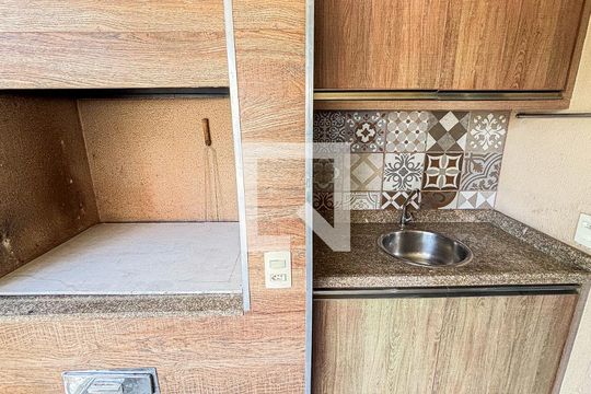 Sala - Sala de Jantar Varanda de apartamento à venda com 3 quartos, 77m² em Campestre, Santo André