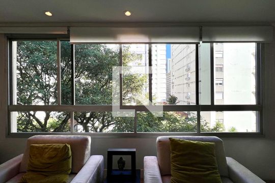 Vista da Sala de apartamento à venda com 3 quartos, 145m² em Consolação, São Paulo