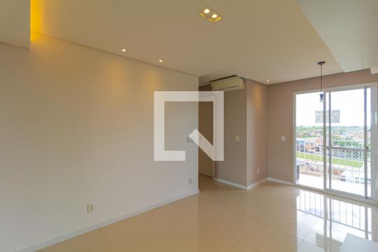 Sala/Cozinha de apartamento à venda com 2 quartos, 56m² em Fátima,  Canoas