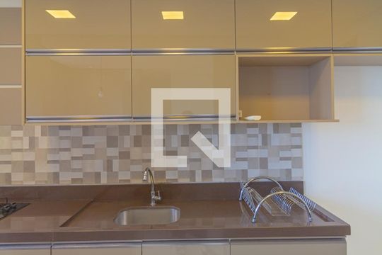 Sala/Cozinha de apartamento à venda com 2 quartos, 56m² em Fátima,  Canoas