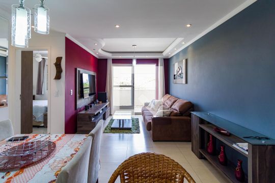 Sala de apartamento para alugar com 2 quartos, 71m² em Parque Munhoz, São Paulo
