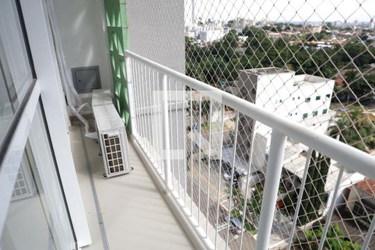 Varanda - Sala de apartamento para alugar com 3 quartos, 78m² em Setor Pedro Ludovico, Goiânia