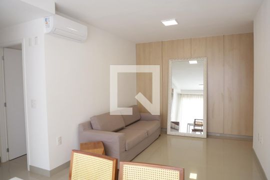 Sala de apartamento para alugar com 3 quartos, 78m² em Setor Pedro Ludovico, Goiânia