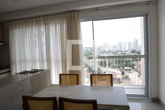 Sala de Jantar de apartamento para alugar com 3 quartos, 78m² em Setor Pedro Ludovico, Goiânia