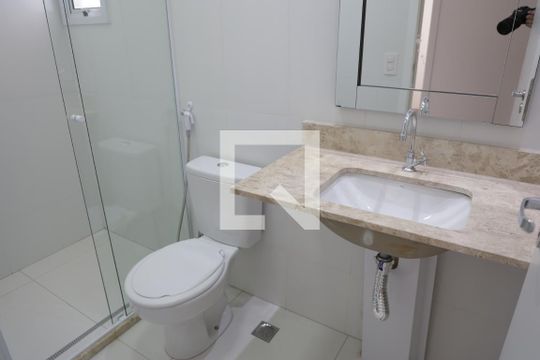 Banheiro 2 de apartamento para alugar com 3 quartos, 78m² em Setor Pedro Ludovico, Goiânia