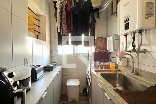 Área de Serviço de apartamento para alugar com 2 quartos, 67m² em Vila da Saúde, São Paulo