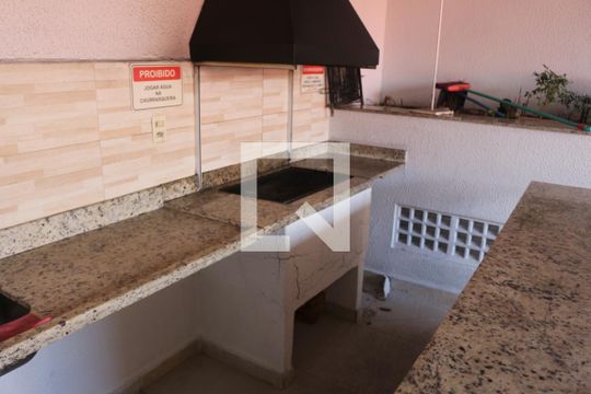 Área comum - Churrasqueira de apartamento à venda com 2 quartos, 67m² em Fundação, São Caetano do Sul