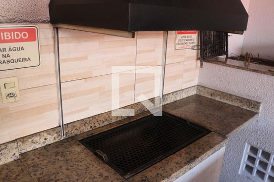 Área comum - Churrasqueira de apartamento à venda com 2 quartos, 67m² em Fundação, São Caetano do Sul
