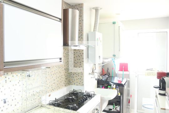 Cozinha de apartamento à venda com 2 quartos, 67m² em Fundação, São Caetano do Sul