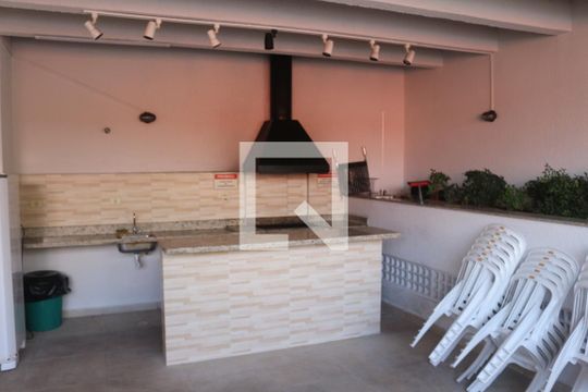 Área comum - Churrasqueira de apartamento à venda com 2 quartos, 67m² em Fundação, São Caetano do Sul