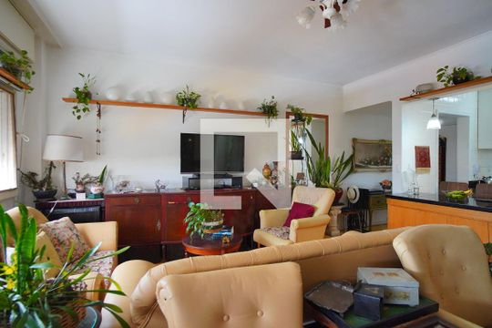 Sala de apartamento à venda com 3 quartos, 107m² em Independência, Porto Alegre