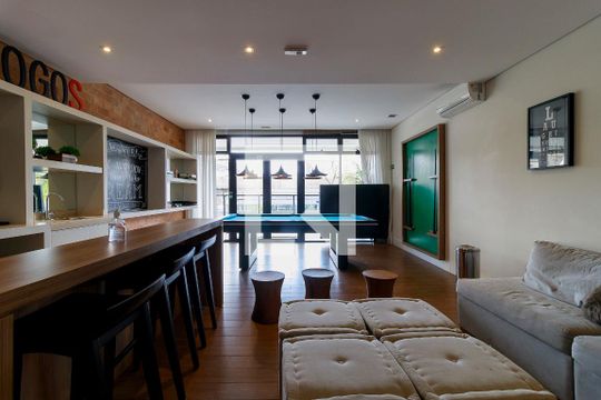 Espaço de Jogos de kitnet/studio à venda com 1 quarto, 38m² em Campo Belo, São Paulo