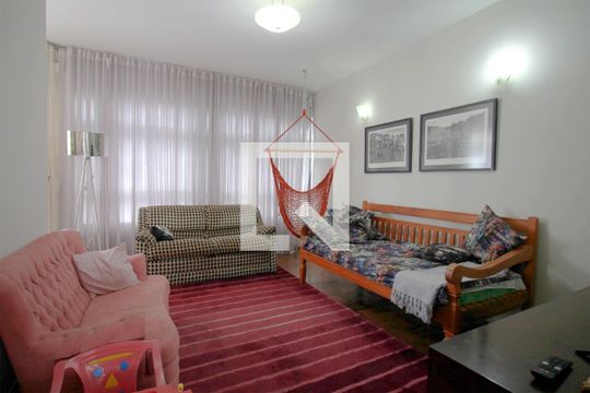 Sala de Estar de apartamento para alugar com 4 quartos, 400m² em Funcionários, Belo Horizonte