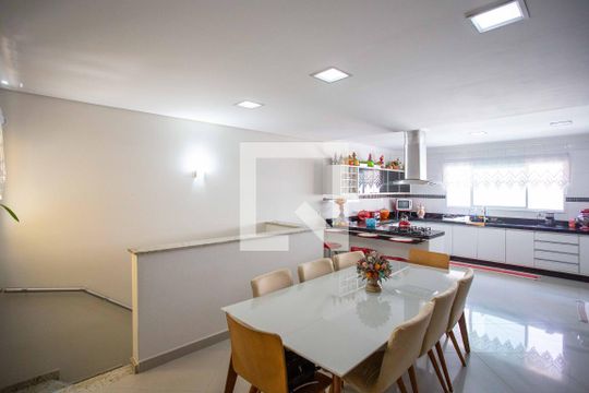 Sala de Jantar de casa à venda com 4 quartos, 237m² em Jardim Colonial, São Bernardo do Campo