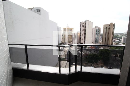 Varanda do Quarto de apartamento para alugar com 1 quarto, 54m² em Centro, Uberlândia