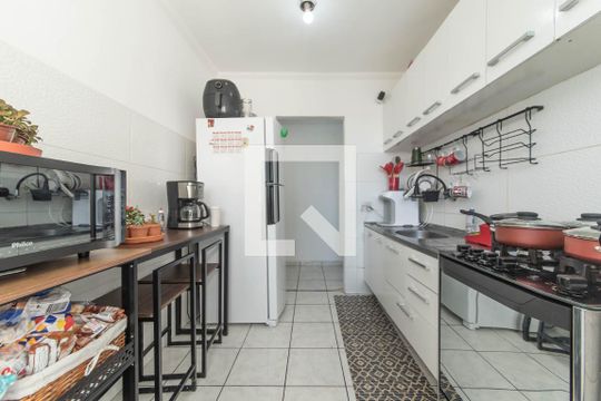 Cozinha de apartamento à venda com 2 quartos, 62m² em Jardim Previdencia, São Paulo