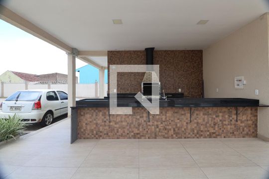 Área comum - Churrasqueira de apartamento à venda com 2 quartos, 45m² em Estância Velha, Canoas