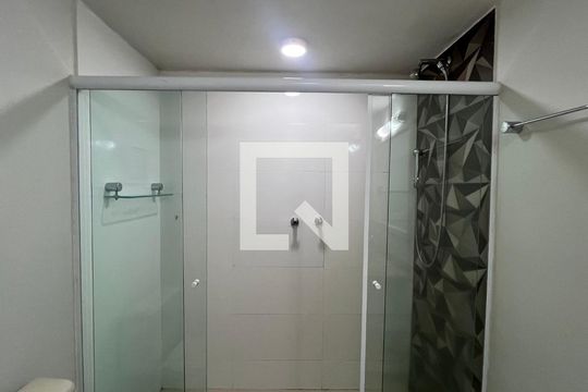 Banheiro da Suíte de kitnet/studio para alugar com 1 quarto, 34m² em Jardim Paulista, São Paulo