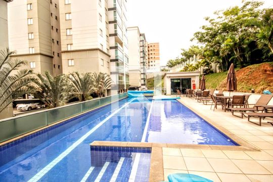 Área comum - Piscina de apartamento à venda com 4 quartos, 106m² em Buritis, Belo Horizonte